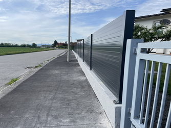 Sichtschutz Zaun Paneele Metallcon