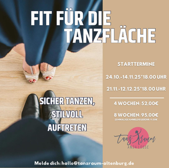 Tanzraum Altenburg - Fit für die Tanzfläche