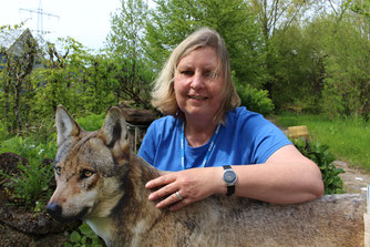 Foto: Rainer Hauenschild: Wolfsbotschafterin Sabine Häring