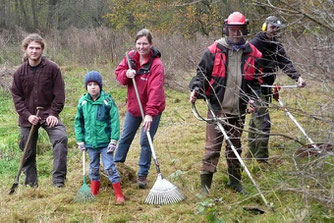 Grasmahd am Oehreteich. Foto: NABU Ilmkreis