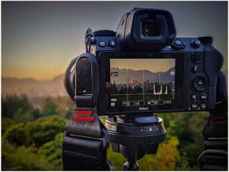 Sunset Queen Elizabeth Park, Kanada, Vancouver, Skyline Vancouver