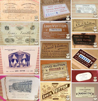 Label louis vuitton hotsell