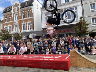 Das Fahrrad- und Umweltfest soll Spaß an nachhaltiger Mobilität und Klimaschutz vermitteln (Foto: NABU Preetz-Probstei)