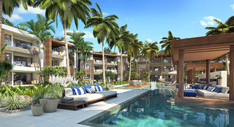 Nouvelle résidence d'appartements RES VUE MER ROYAL PARK BRITANNIA BALACLAVA ILE MAURICE