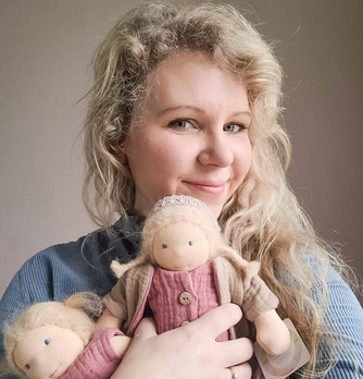 Puppenmacherin Susanne Meese von Frohnatur Puppen 