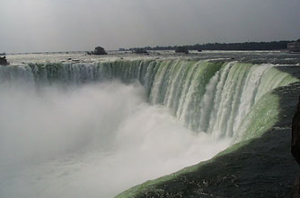 Niagara's Canadian Horseshoe Falls Viewed from Table Rock 
