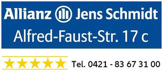 Allianz Jens Schmidt Bremen - Tel. 0421-83673100
