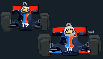 Tom Pryce by Muneta & Cerracín