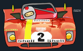 Mario Andretti by Muneta & Cerracin