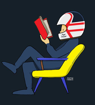 Nigel Mansell by Muneta & Cerracín