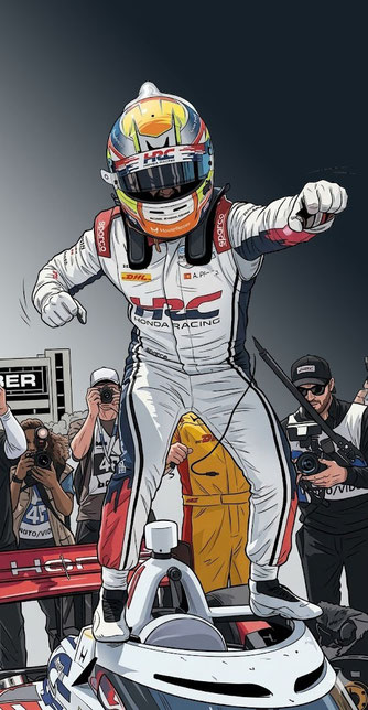 Alex Palou en GP Detroit 2026