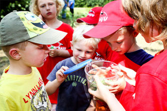 NAJU-Kindergruppe - Foto: NABU/Franz Fender