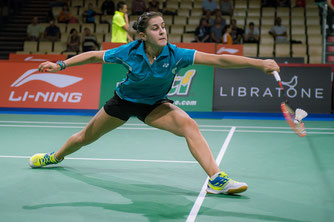 Verlor das entscheidende Doppel: Carolina Marin (Bild: Bernd Bauer)