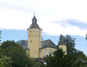 Blick auf Schloss Homburg (hu)