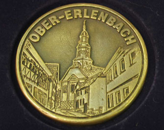 Vorderseite der Medaille