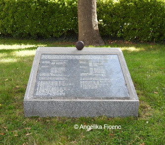 Gedenkstein © Mag. Angelika Ficenc