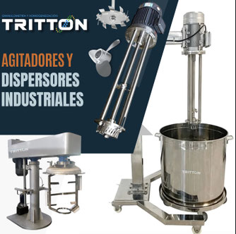 Agitadores y Dispersores de Alto Cizallamiento TRITTÓN