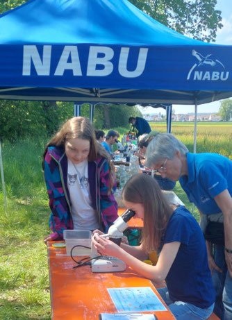 Besucherbetreuer Foto: NABU/ C. Berg