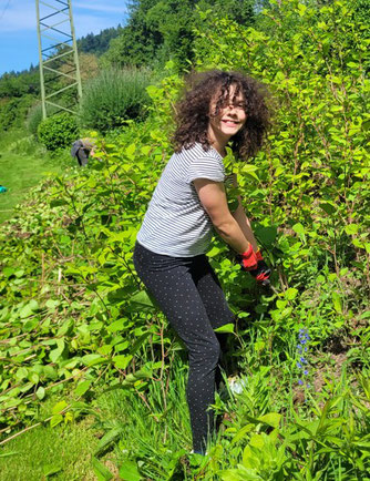 Helfen macht Spaß!  Foto: Eva Althof