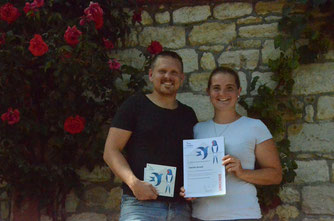 Rouven und Lena Strauss  Foto P. Britz