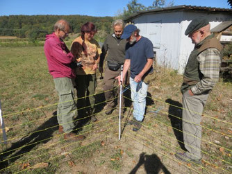 Mitglieder des Teams bei einer Schulung. Bild: Gisela Weber