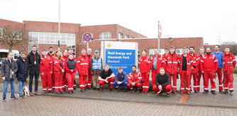 Die erfolgreichen Sammler und Sammlerinnen von Shell und Hinrich Doering Ortsgruppe Wesseling