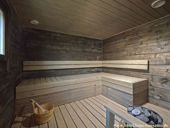 Wellness - Sauna im Blockhaus - Blockhäuser, Holzhäuser, Immobilien, Eigenheim, Kosten, Bad, Fenster, Neubau, Wohnblockhäuser, Architektenhäuser, Haustechnik, Sicherheit, Zuhause, Heizung, Smarthome, Homeserver, Multimedia, Technik 