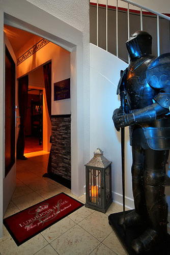 Eingang des SM Apartment Düsseldorf