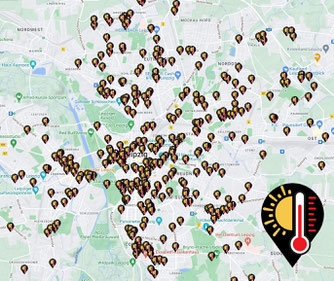 Leipzig wird im Sommer immer heißer! Seit 2016 gingen 350 Grünflächen als Lebensraum und als natürliche Klimaanlagen verloren.