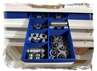 Einlegeboxen für IKEA-TJENA-Deckel