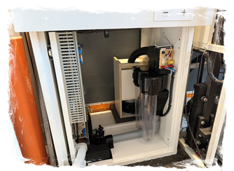 Absauganlage für die CNC-Fräsmaschine