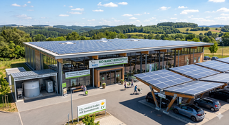 KI-generiert / So könnte ein solcher Markt aussehen.