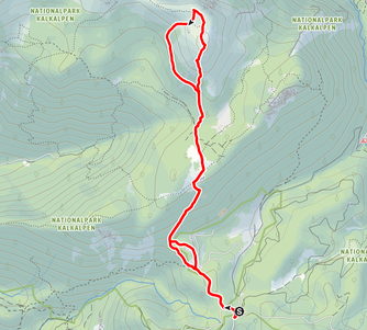 Mayrwipfl, Brandleck, Mayralm, Sengsengebirge, Haslersgatter