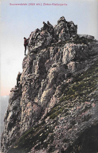 Postkarte mit Datierung aus dem Jahr 1915