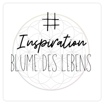 Inspiration - Garfik Blume des Lebens 