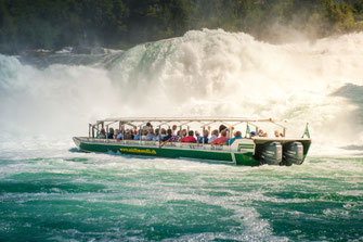Bootsfahrt, Rheinfall, Schaffhausen, Gruppenreisen