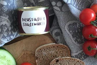 Neustädter Stadtwurst in der Dose