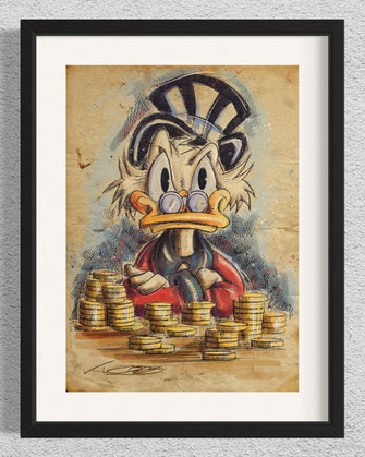 The Scrooge - Digital Artwork