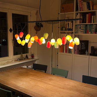 Poezellanlampe Leuchte Tischlampe