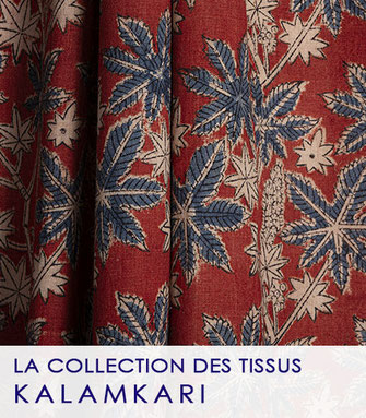 Les tissus kalamkari de la Boutique MG