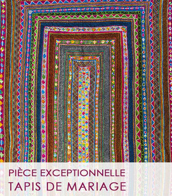 Tapis de mariage du Rajasthan