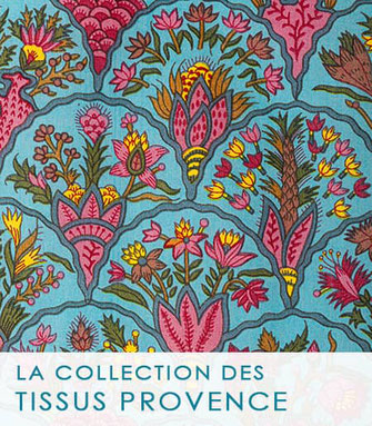 Tissu Provence ou dans un esprit provençale, tissu fleuri de La Boutique MG