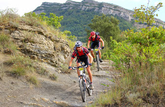 Parcours VTT Aude en Pyrénées