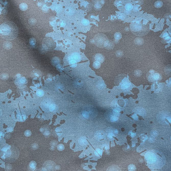Farbklecks blau-schwarz