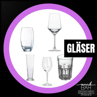 GLÄSER MIETEN