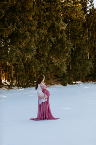 Fotoshooting in Schwangerschaft