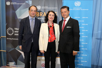 Ernst Peter Brezovszky Ministry of Foreign Affairs, Olga Memeodivc UNIDO, Gerhard Hrebicek European Brand Institute