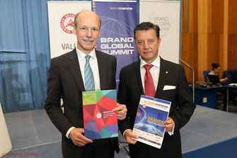 Philippe Scholtes UNIDO; Gerhard Hrebicek European Brand Institute