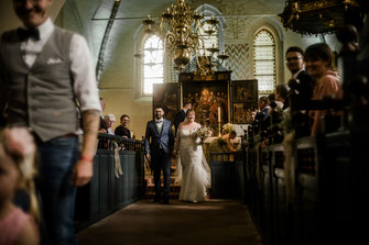 Brautpaar Hochzeit Kirche Remels