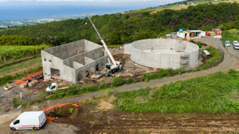 Prestation drone chantier BTP à la Réunion